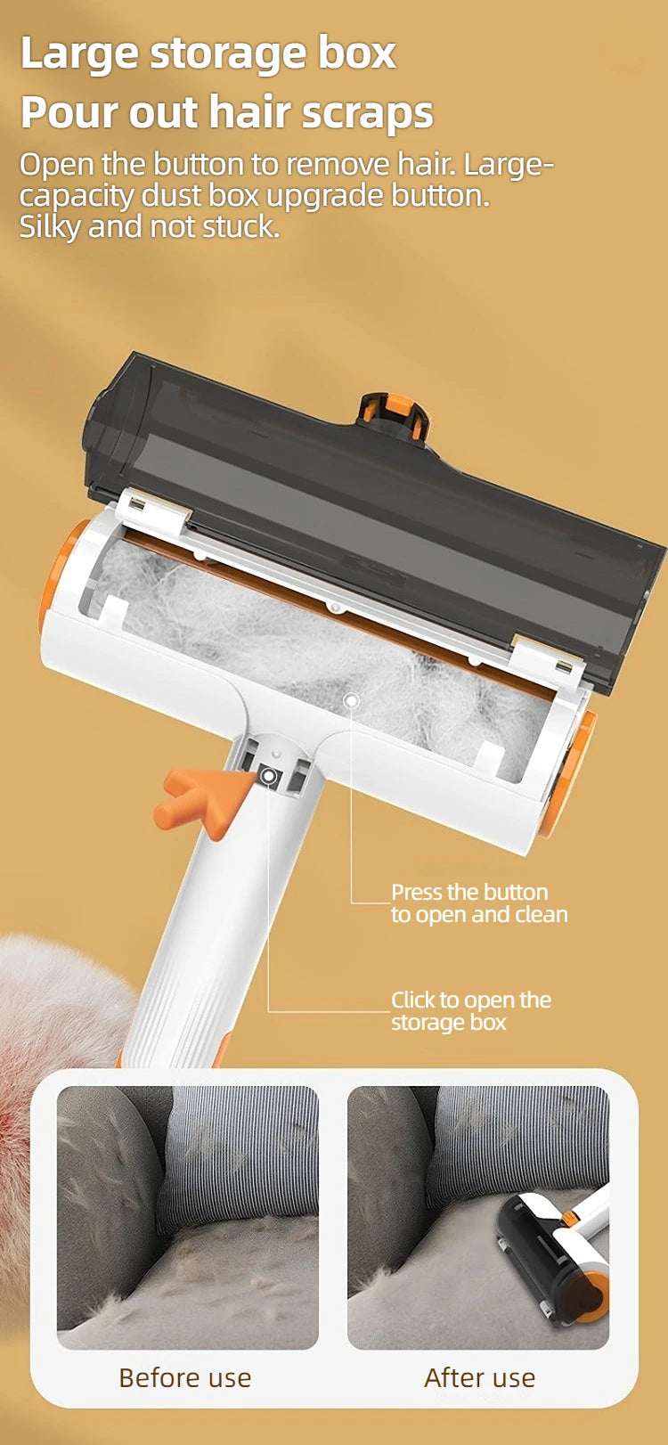 Multifunctional Pet Hair Removal