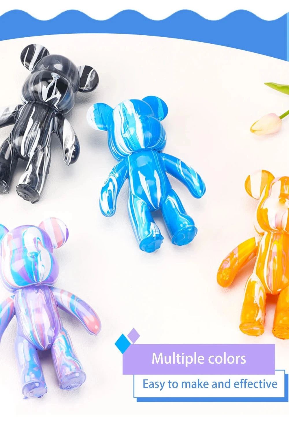 DIY Fluid Bear Sculpture