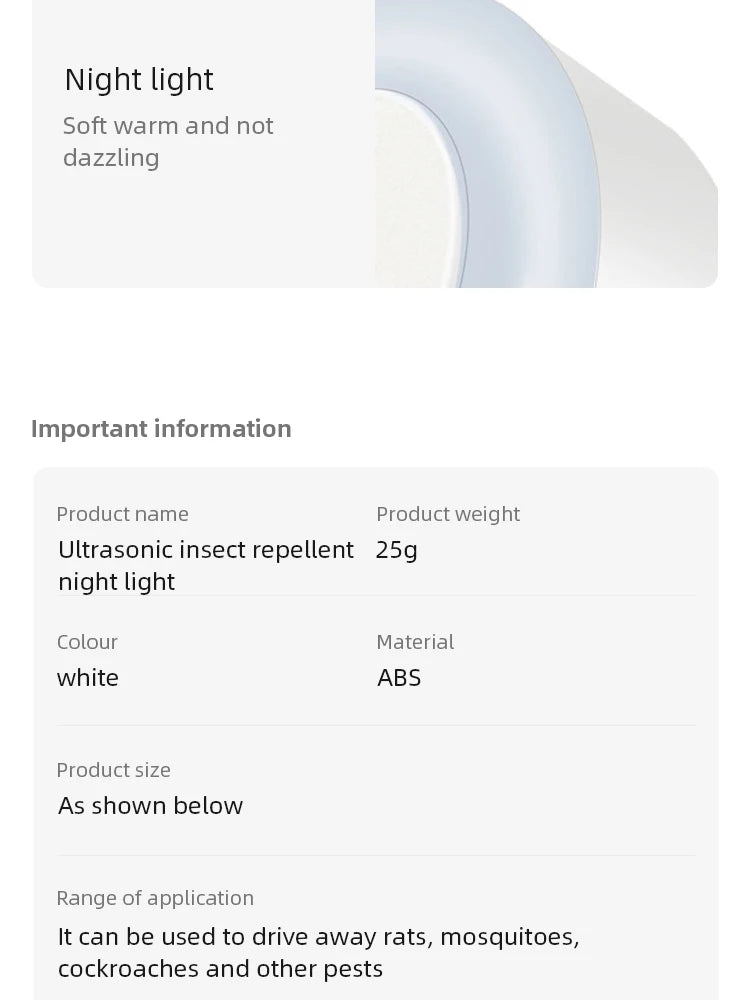 Insect Repellent Intelligent Small Night Light