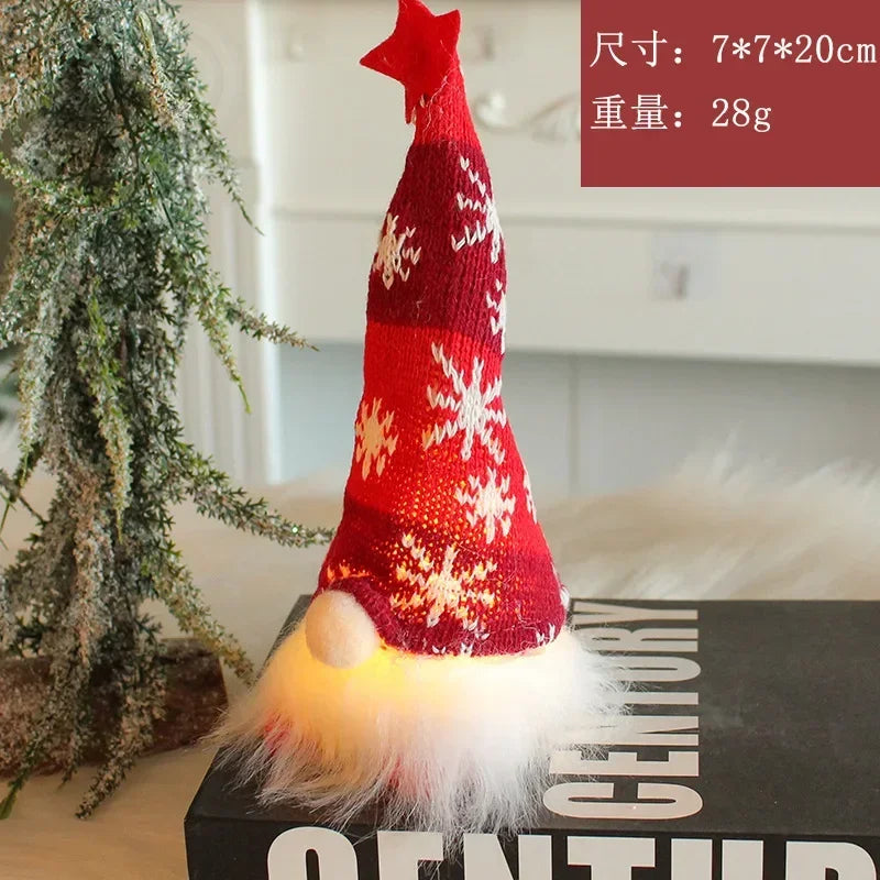 Christmas Faceless Doll