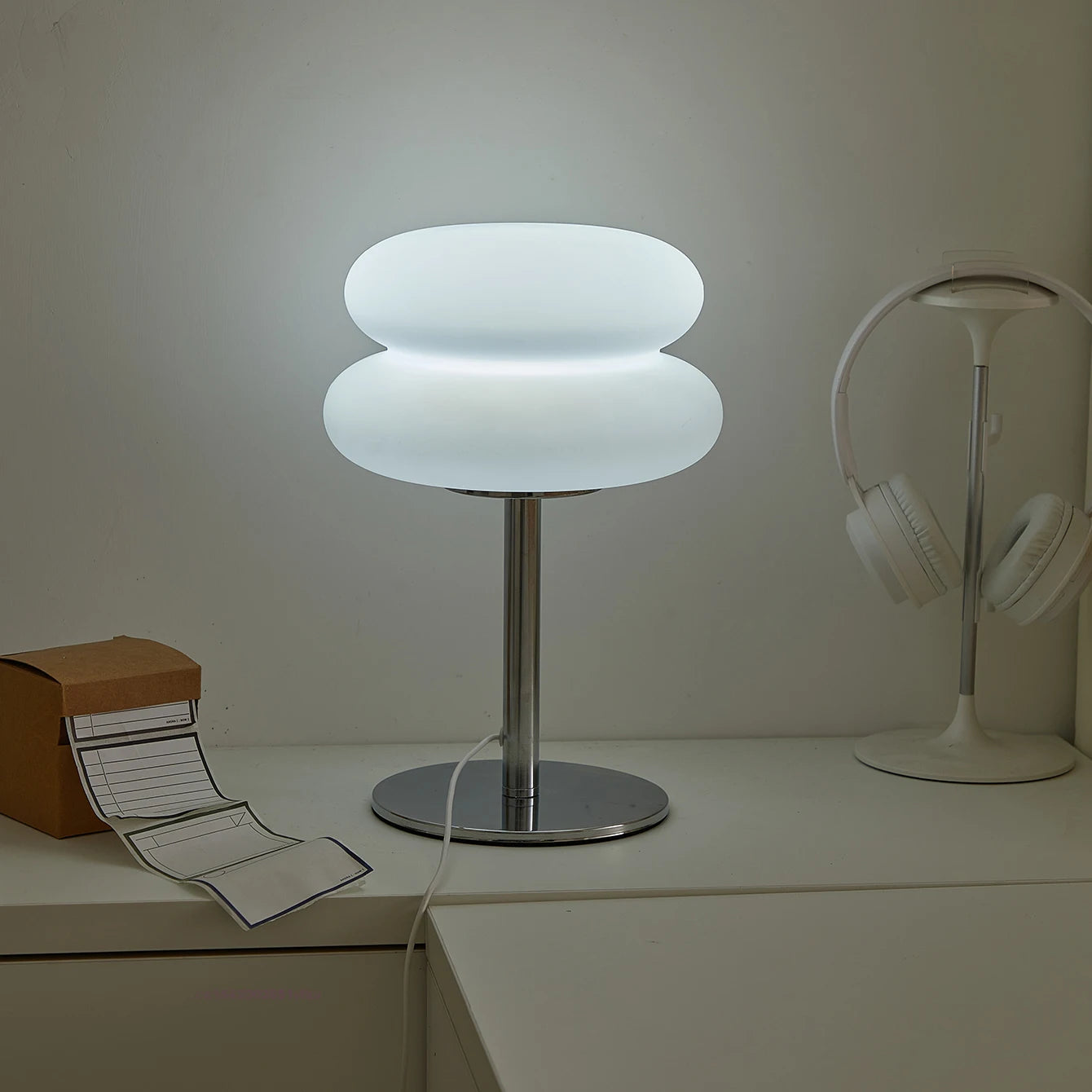 Bauhaus plastic table lamp