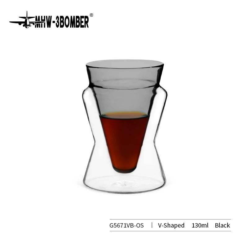 Double Walled Coffee Cup 130-160ml