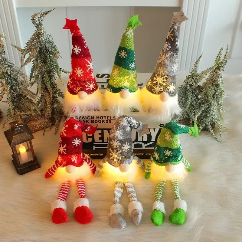 Christmas Faceless Doll