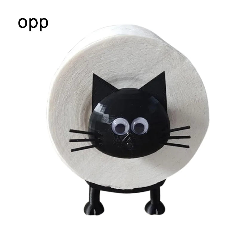 Funny Black Sheep Toilet Roll Holder