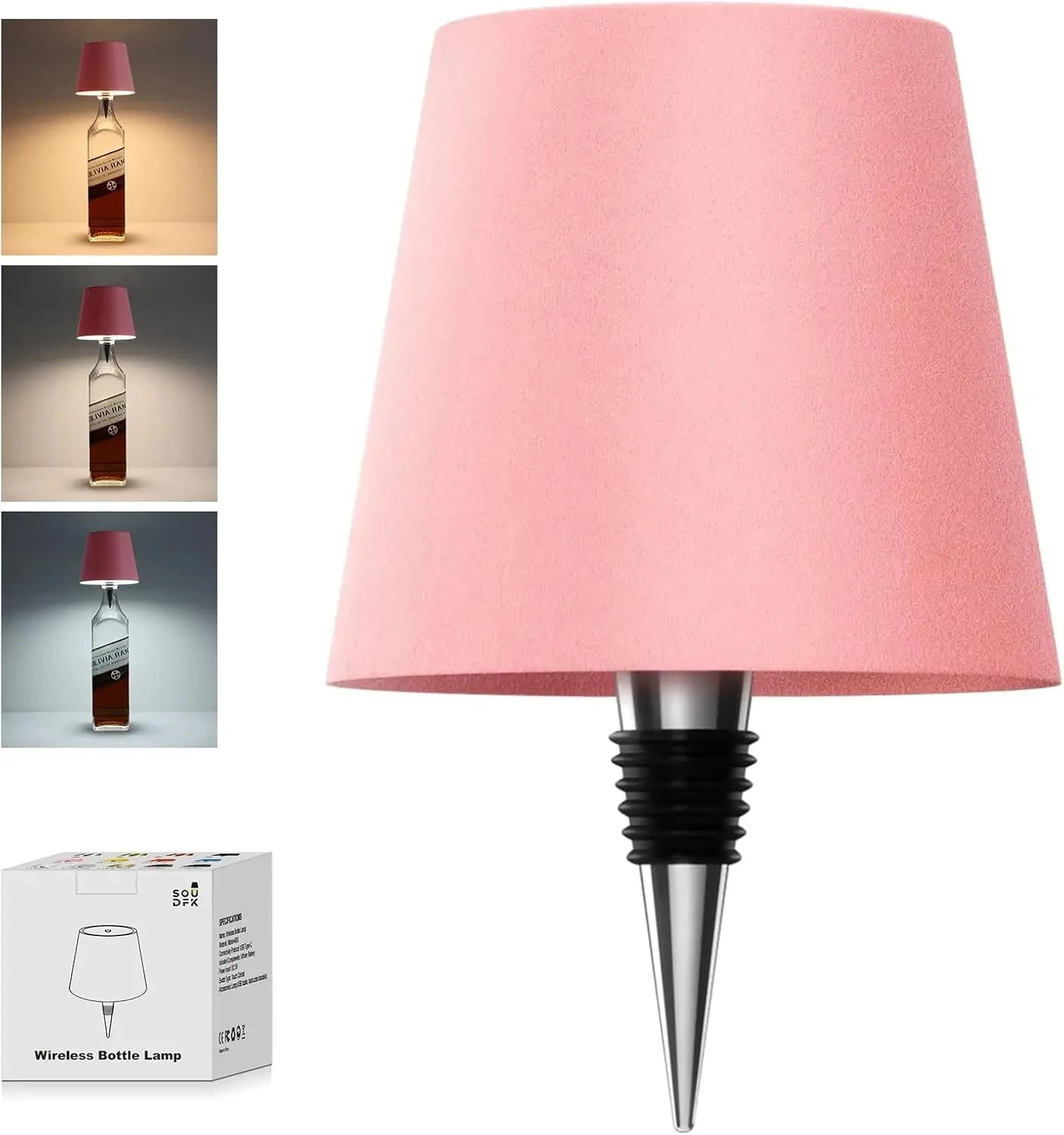 Wireless Wine Bottle Lamp
