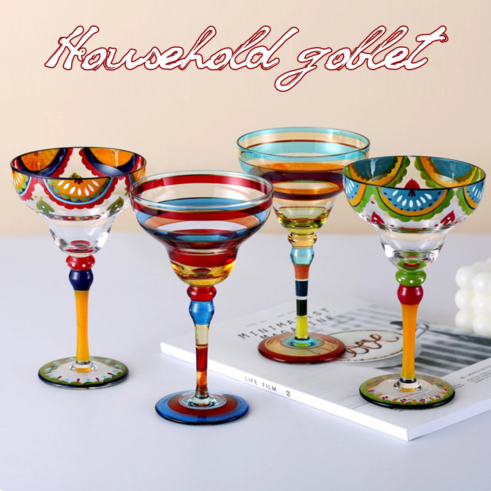 Margarita Cocktail Goblet Cup