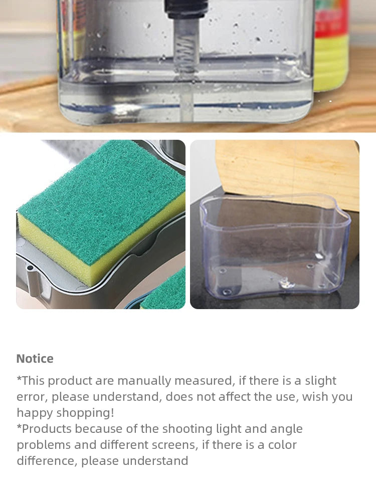 Kitchen Detergent Press Portable Soap