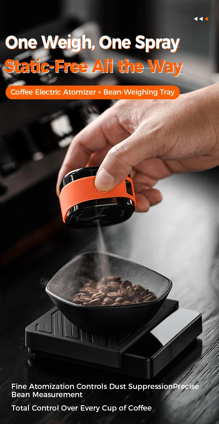 Coffee Bean Weighing Tray&Coffee Bean Atomizer Set
