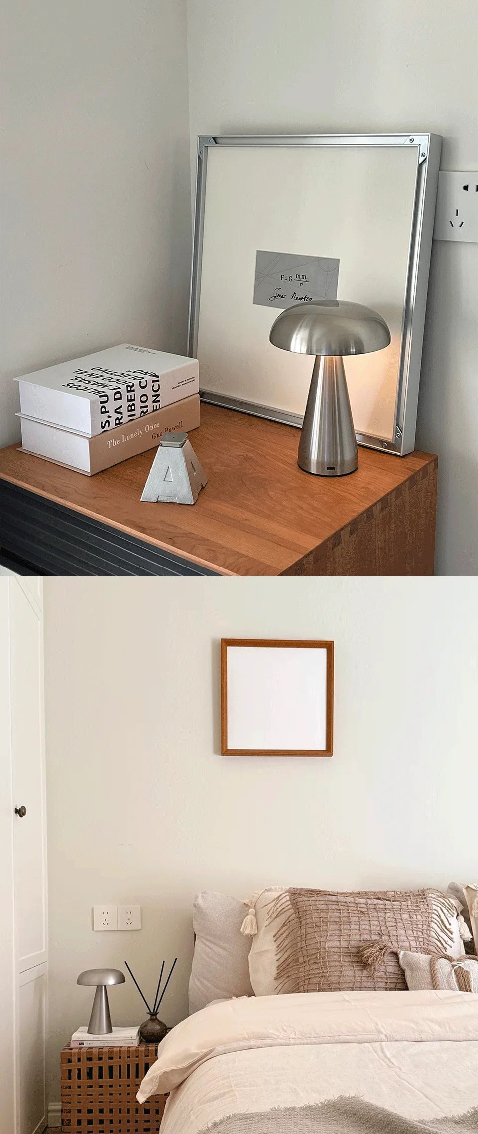 LED Table Lamp -Retro Mushroom