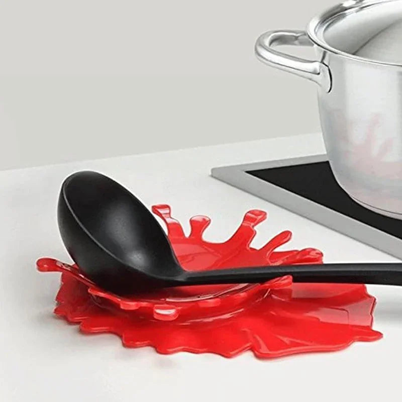 Ketchup Shape Spoon Rest Holders