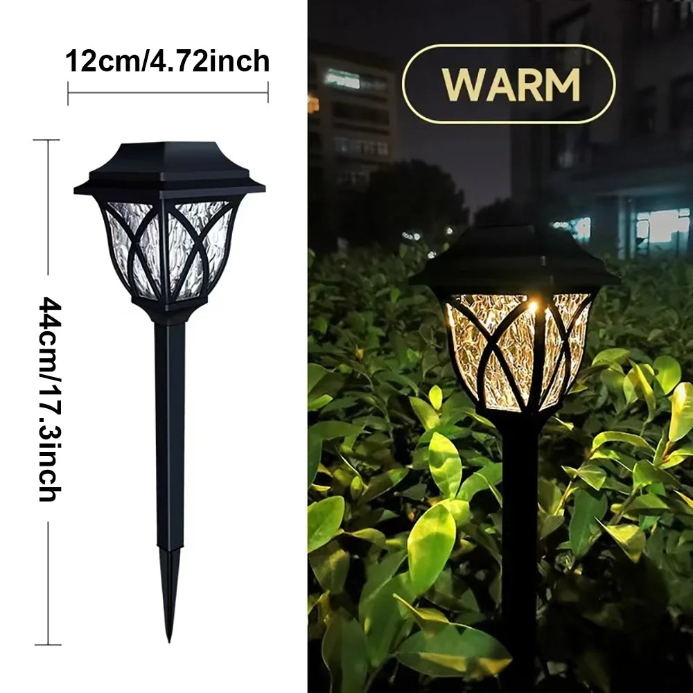Outdoor Waterproof Garden- 2pcs LED Solar