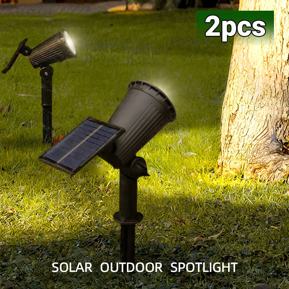 IP65 Waterproof Outdoor RGB Solar Landscape Lights