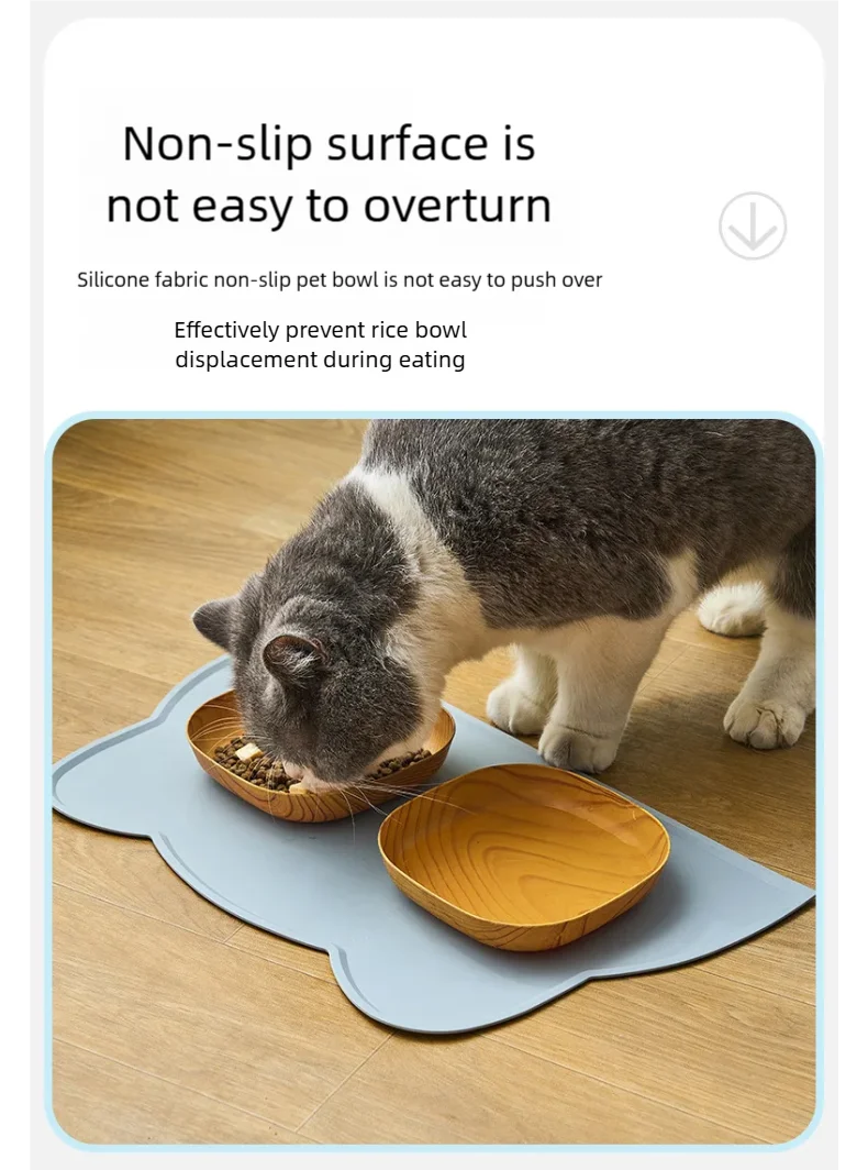 Pet silicone food mat waterproof