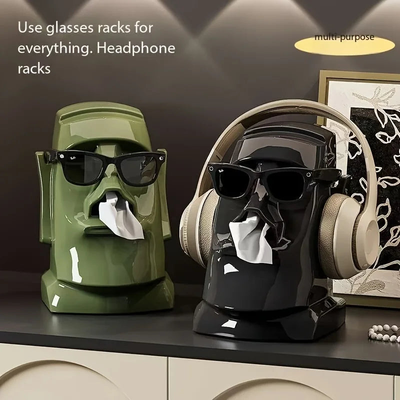 Creative Stone Figure Paper Towel