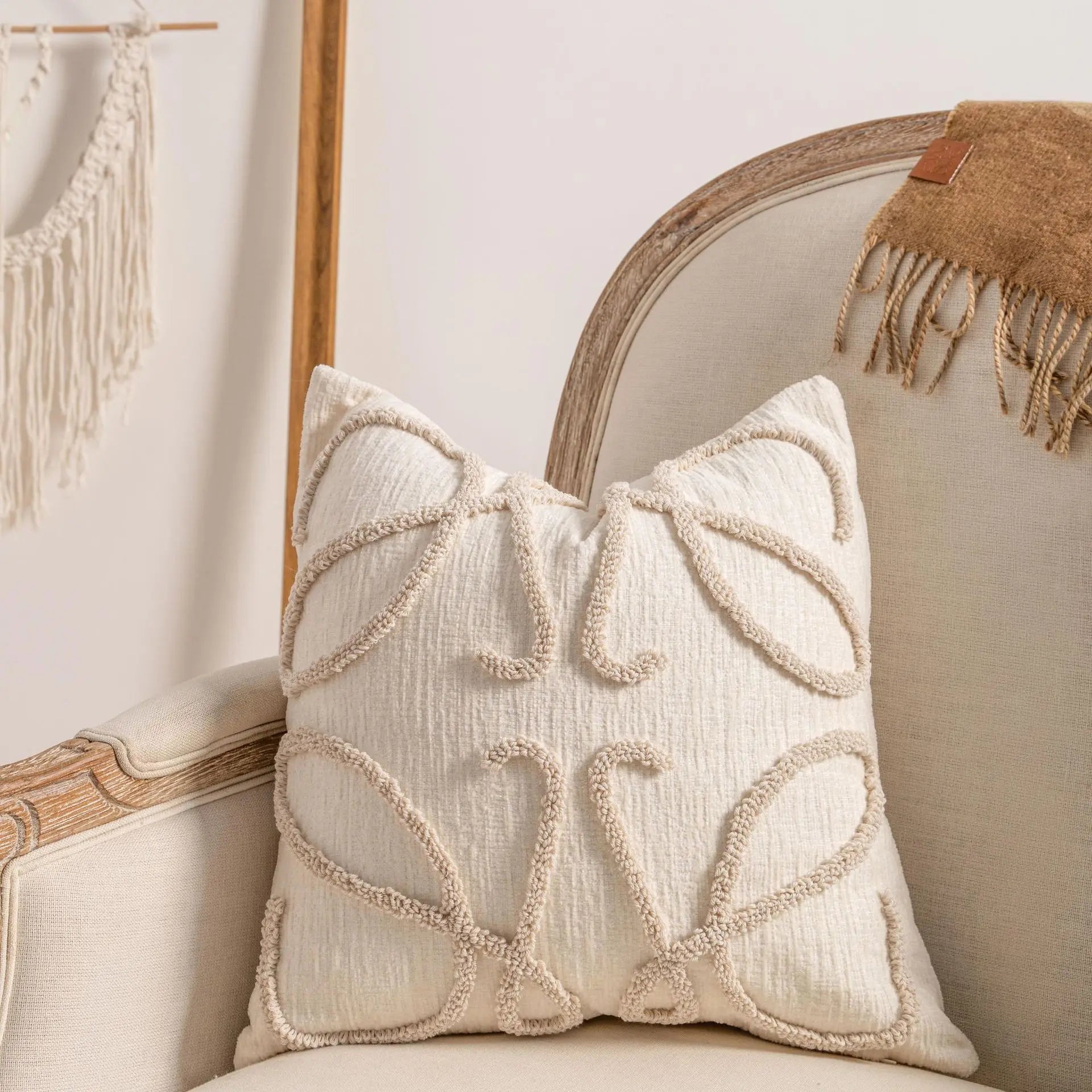 Modern Loop Yarn Pillow Covers