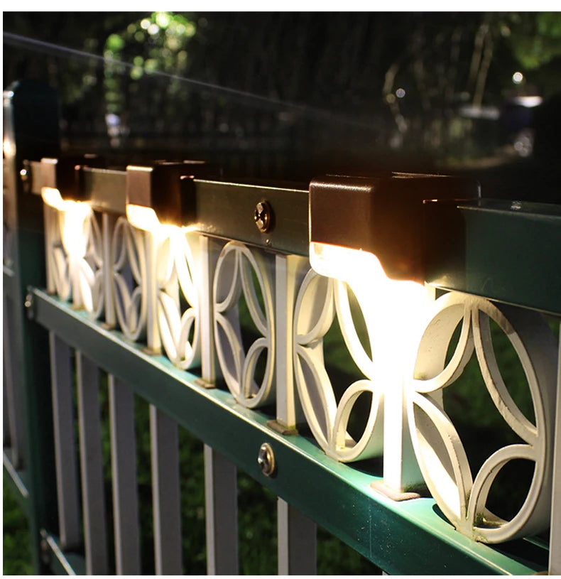 Outdoor Garden Light Deck Lamp Solar