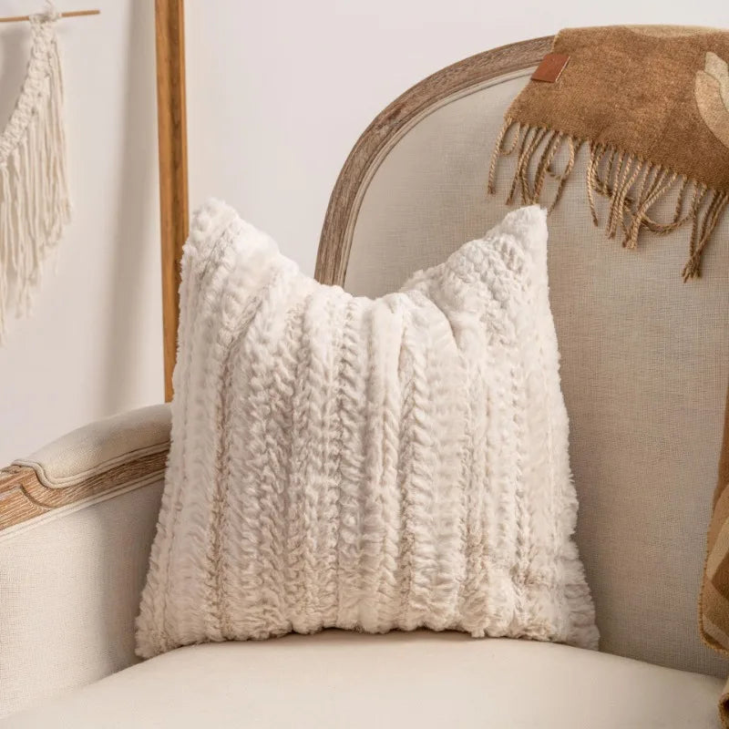 Modern Loop Yarn Pillow Covers