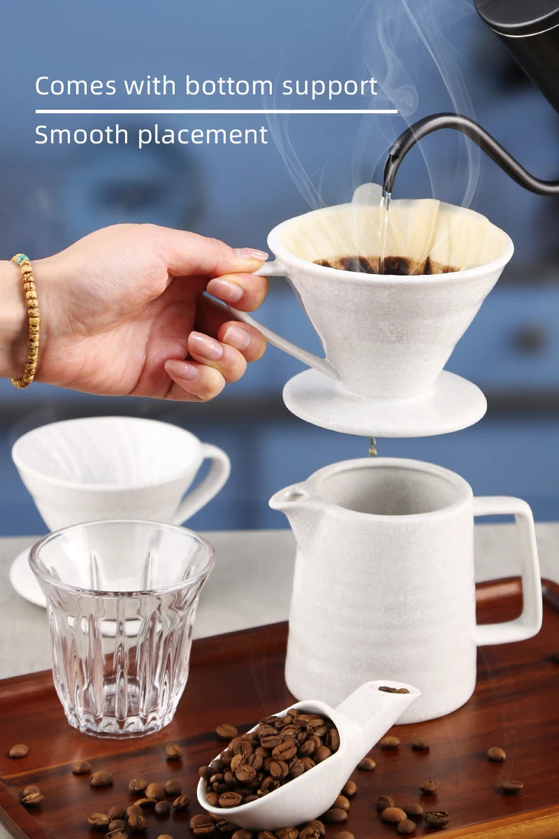 Ceramic COFFEE Dripper Tools