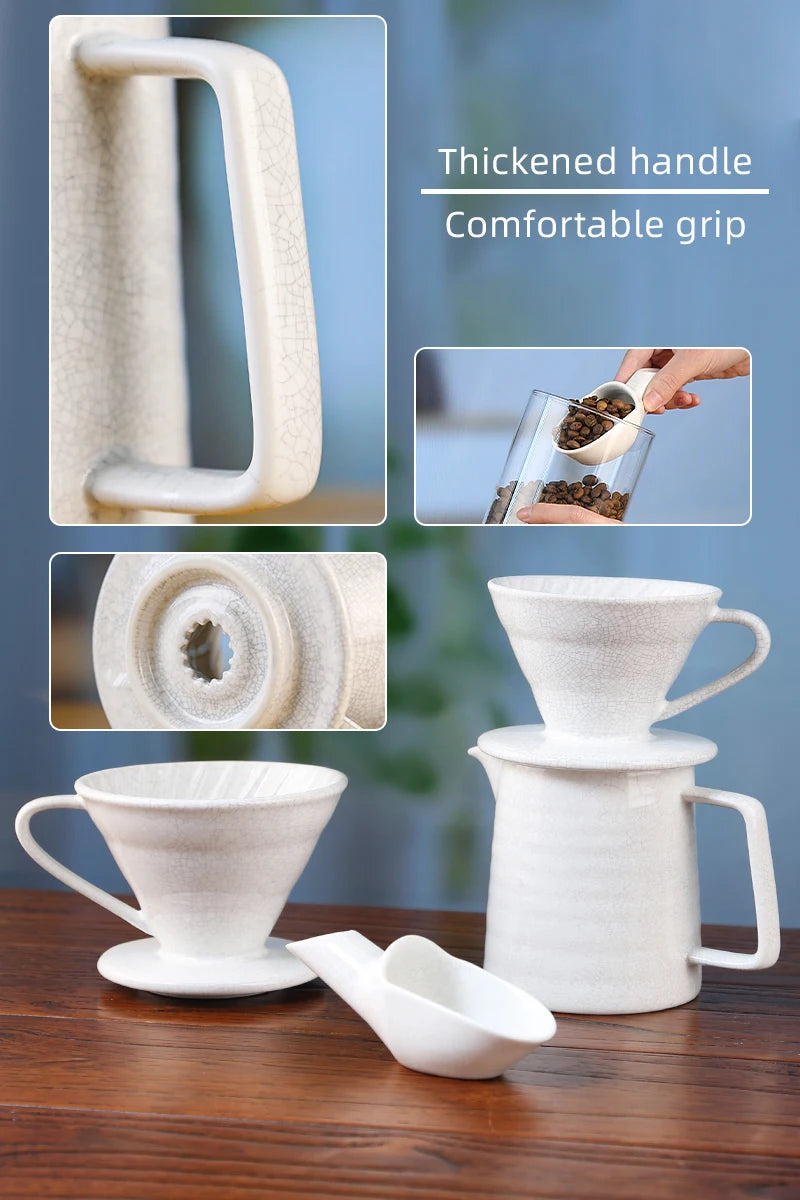 Ceramic COFFEE Dripper Tools