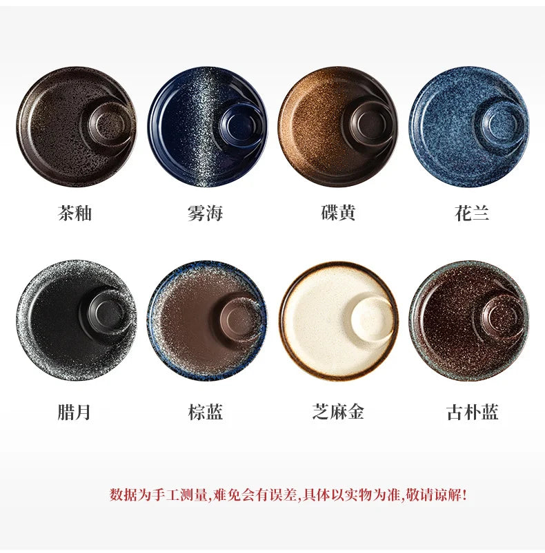 Dumplings Plate With Vinegar Plate