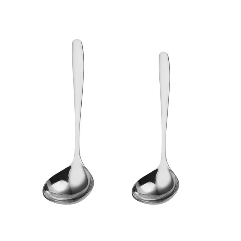304 Stainless Steel Spoon with Thickened Handle