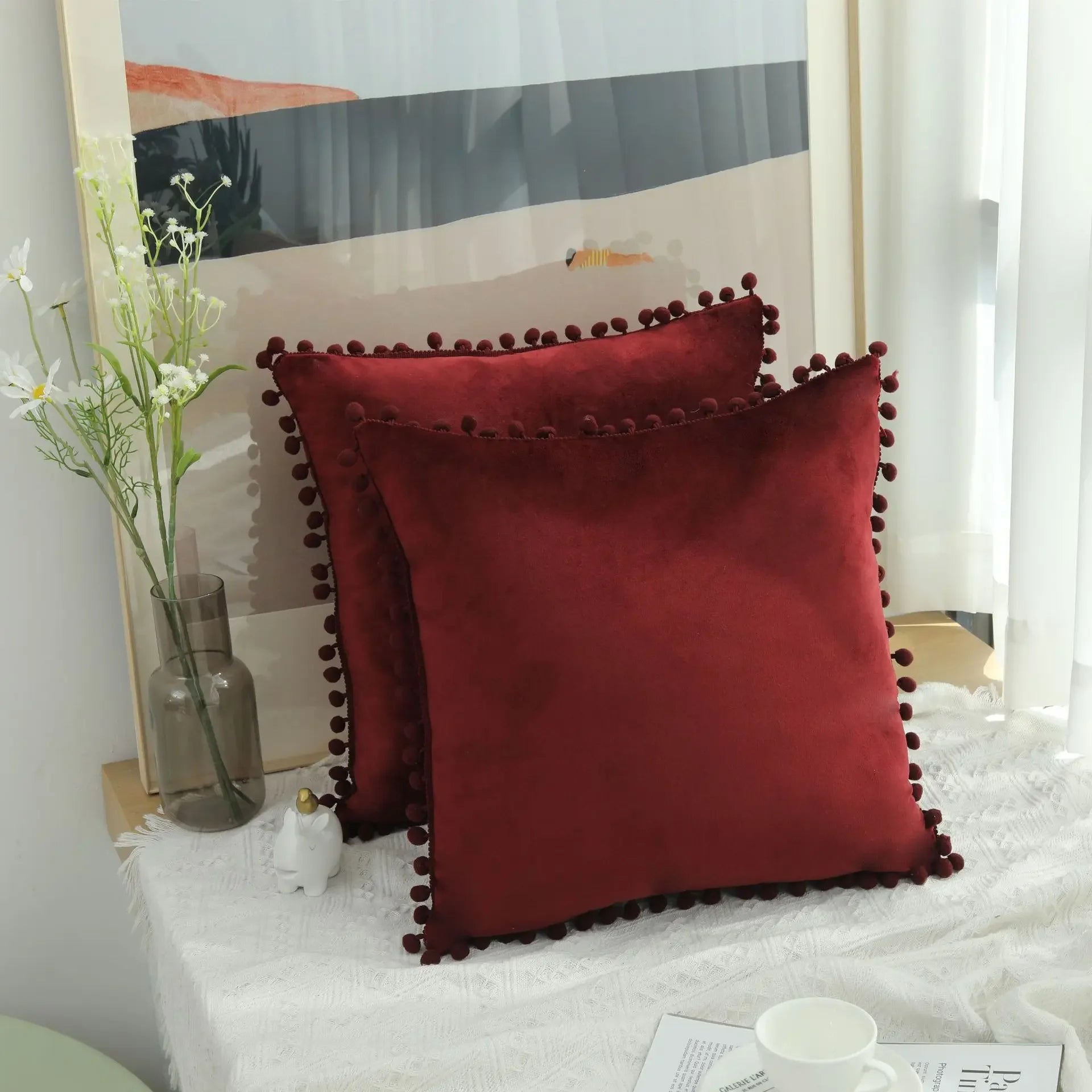 Soft Velvet Cushion Cover