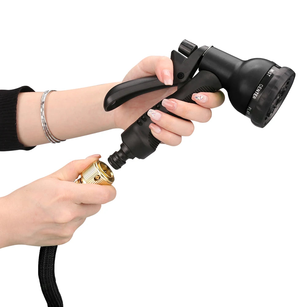 Double Metal Garden Water Hose Expandable