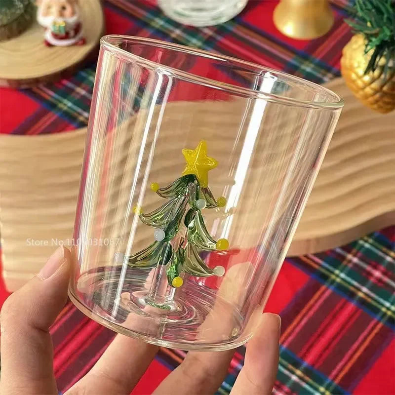 3D Creative Handmade Bubble Glass Cup