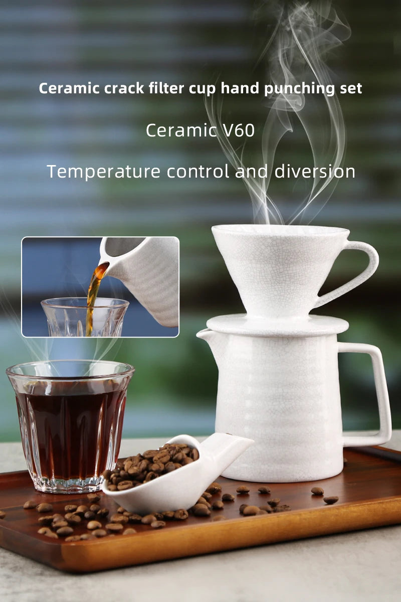 Ceramic COFFEE Dripper Tools