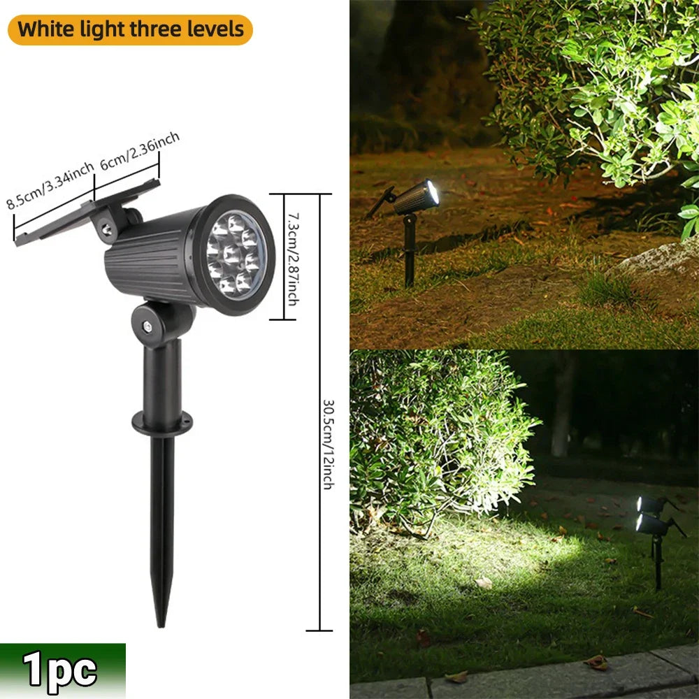 IP65 Waterproof Outdoor RGB Solar Landscape Lights